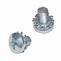 PPMS614SEMS #6-32 x 1/4" Pan Head, Phillips, Machine Screw w/ External Sems, Zinc