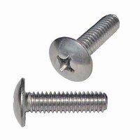 TPMS61S #6-32 X 1" Truss Head, Phillips, Machine Screw, Coarse, 18-8 Stainless