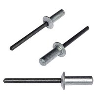 AB84CLD 1/4" X 1/4" Closed End Blind Rivet, Aluminum Rivet/Steel Mandrel