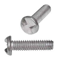 ROWMS834S #8-32 x 3/4" Round Head, One-Way Slotted, Machine Screw, 18-8 Stainless