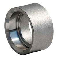 HCPL14FSW3S316 1/4" Half Coupling, Forged, Socket Weld, Class 3000, T316/316L Stainless