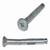 FSA384 3/8" X 4" Sleeve Anchor, Flat Head, Phillips, Zinc