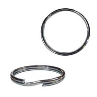 SPLRSTL032X000ZP 2" Split Ring, Steel, Zinc