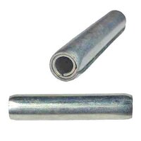 5/16" X 1-7/8" Coiled Spring Pin, Standard, Carbon Steel, Zinc