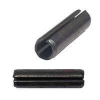 M10 X 45 mm  Slotted Spring Pin, Carbon Steel, Plain