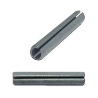 1/16" X 1" Slotted Spring Pin, Carbon Steel, Zinc