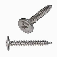 #8 X 1/2" K-Lath (Mod. Truss Head), Phillips, Sharp Point Screw, 18-8 Stainless