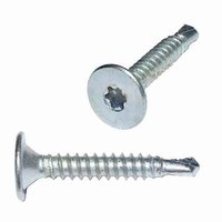 FTWT10112 #10 X 1-1/2" Wafer Head, Star (Torx) Drive, Self-Drilling Screw, Zinc