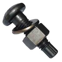 1"-8 X 2-1/4" F3125 Gr. A325 Tension Control Bolt, w/ Nut & Washer, Plain, (Import)