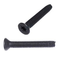 TTC14134 1/4"-20 X 1-3/4" Floorboard Thread Cutting Screw, 6-Lobe (Torx), Type-F, Black Phosphate